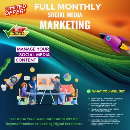 🌟 Special Offers for Monthly Social Media Marketing Packages 🌟